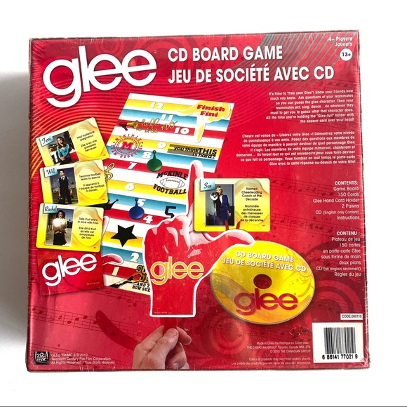 New in box (factory sealed) Glee CD board game - Picture 5 of 5